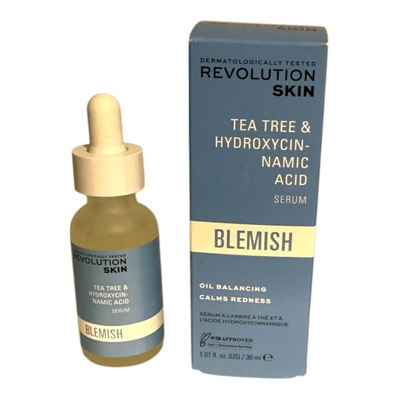 Revolution Skincare London Blemish TEA TREE & HYDROXYCIN-NAMICACIDSERUM 30ml - Picture 1 of 4